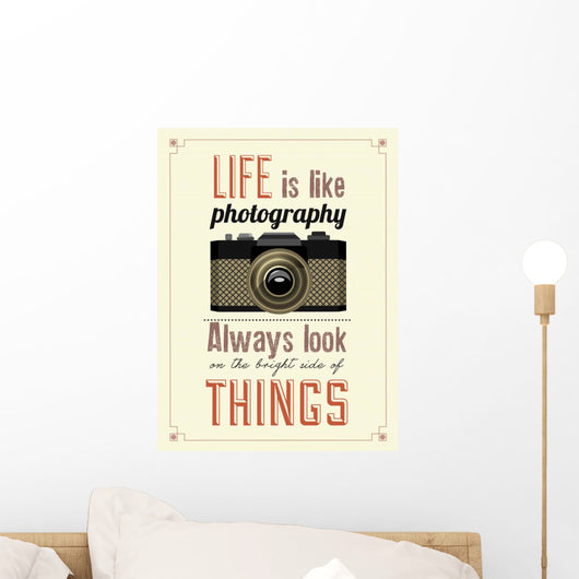 Vintage Old Camera Typographical