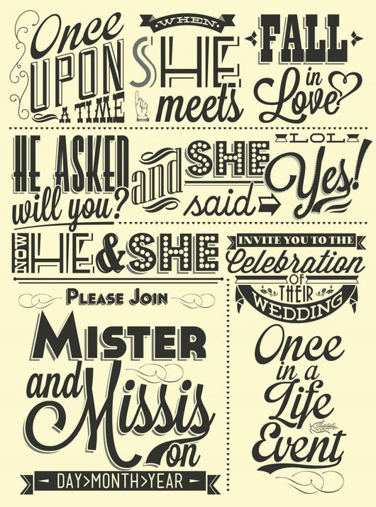 Save Date Wedding Invitation