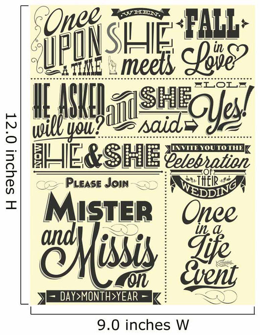 Save Date Wedding Invitation