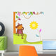 Little Monkey Relax Wall Mural