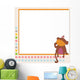 Cute Little Monkey Wall Mural