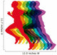 Men Running Marathon Wall Decal
