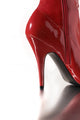 Red High Heel Wall Decal
