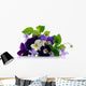 pansies and violets Wall Decal