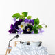 pansies and violets Wall Decal