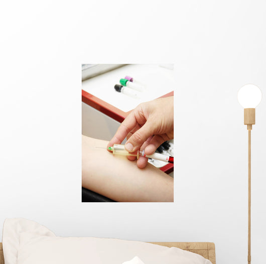 blood sample Wall Mural