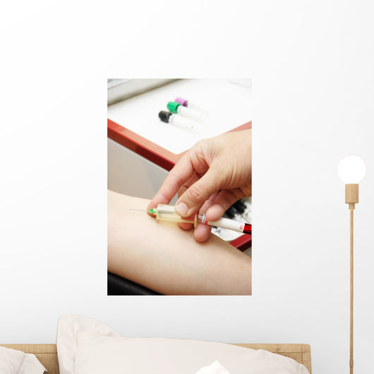 blood sample Wall Mural