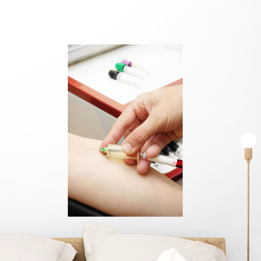 blood sample Wall Mural