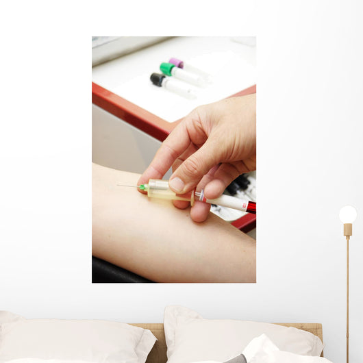 blood sample Wall Mural