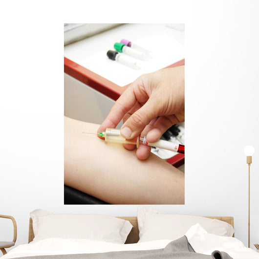 blood sample Wall Mural