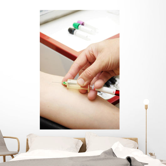 blood sample Wall Mural