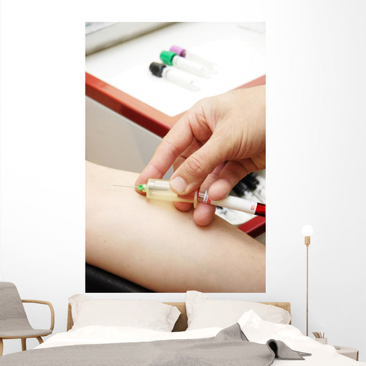 blood sample Wall Mural