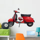 Special Red Vespa