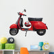Special Red Vespa