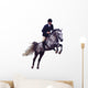 Equestrian Jumping Horse Wall Decal