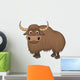 Yak cartoon Wall Decal