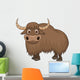 Yak cartoon Wall Decal