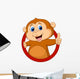 Cute Monkey Thumb up