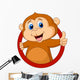 Cute Monkey Thumb up