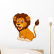 Funny Lion Wall Decal