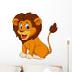 Funny Lion Wall Decal