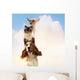Three home pets Wall Mural