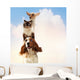 Three home pets Wall Mural