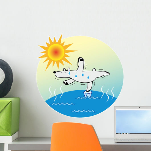 Global warming Wall Decal