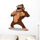 Angry Gorilla Wall Decal
