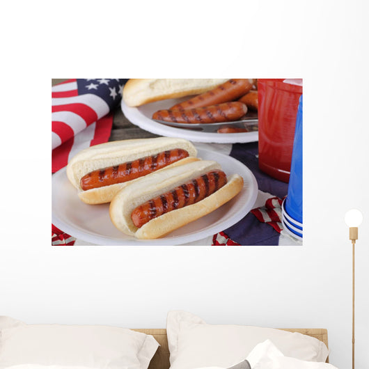 Grilled Hot Dogs