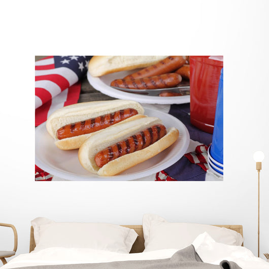 Grilled Hot Dogs