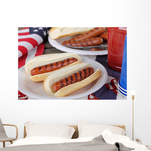 Grilled Hot Dogs