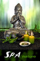 Buddha with Massage Stones Wall Decal