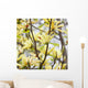 yellow flowers. magnolia tree blossoms Wall Mural
