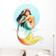 fairy-tale mermaid Wall Decal