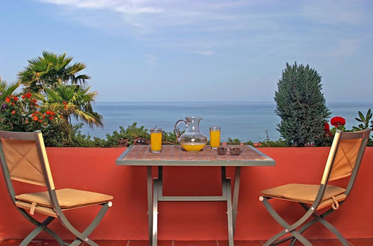 Sea and Blue Sky Wall Mural