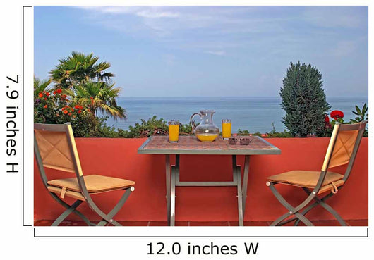 Sea and Blue Sky Wall Mural