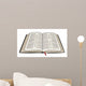 Open Bible Wall Decal