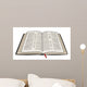 Open Bible Wall Decal