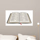 Open Bible Wall Decal