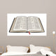 Open Bible Wall Decal