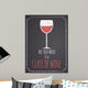 Chalkboard Red Wine Design