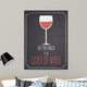 Chalkboard Red Wine Design