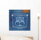 BACKGROUND Jeans_Poche_Road 66 Wall Mural