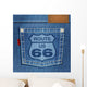 BACKGROUND Jeans_Poche_Road 66 Wall Mural
