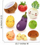 Cute Smiling Veggies Wall Decal