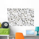 Small White River Stone Background Wall Mural
