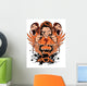 Angry Primates Wall Decal