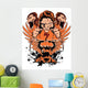 Angry primates Wall Decal