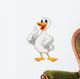 Cute Duck Cartoon with Wall Decal